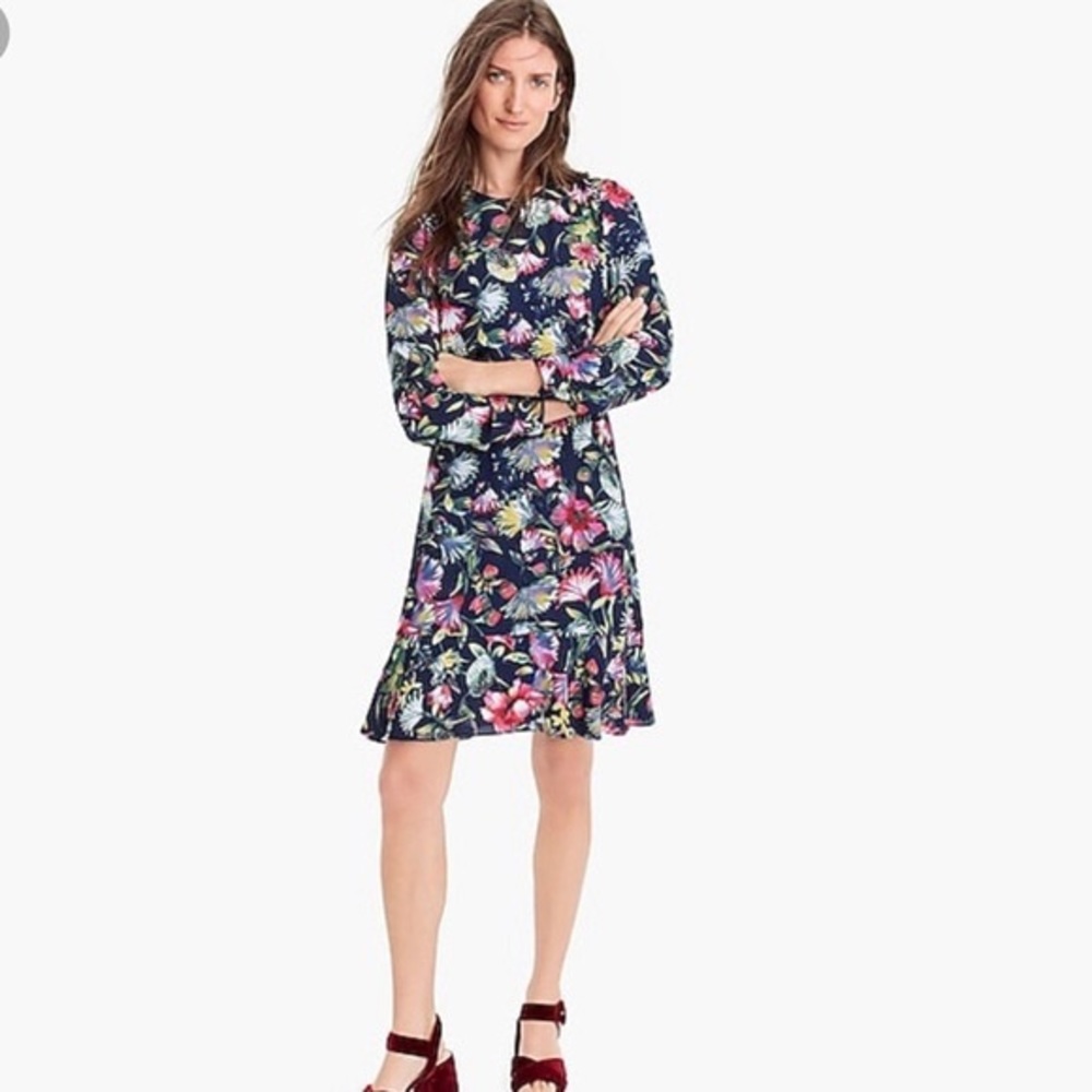 Painted Floral Dress